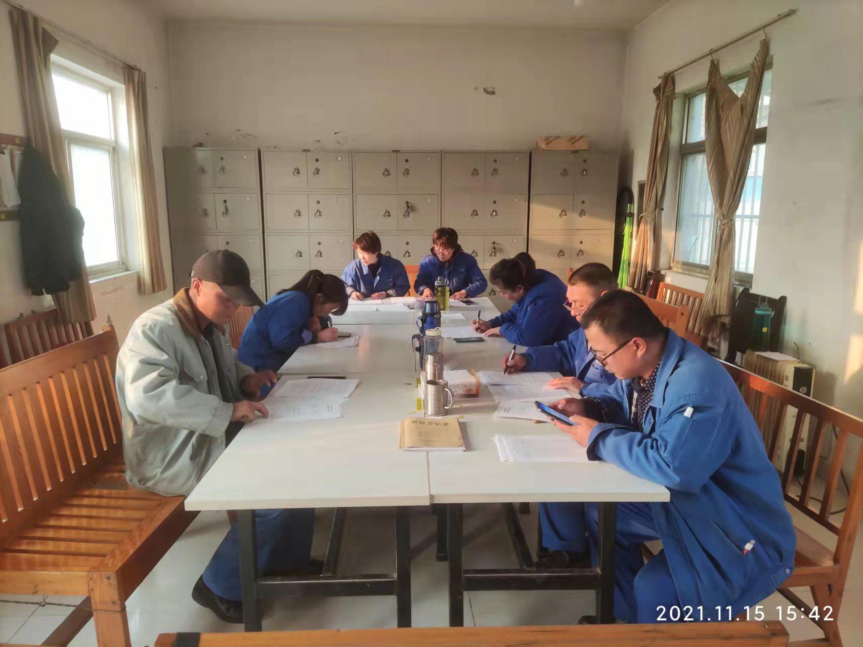 山東勝利組織全員雙重預(yù)防體系、安全操作規(guī)程培訓(xùn)